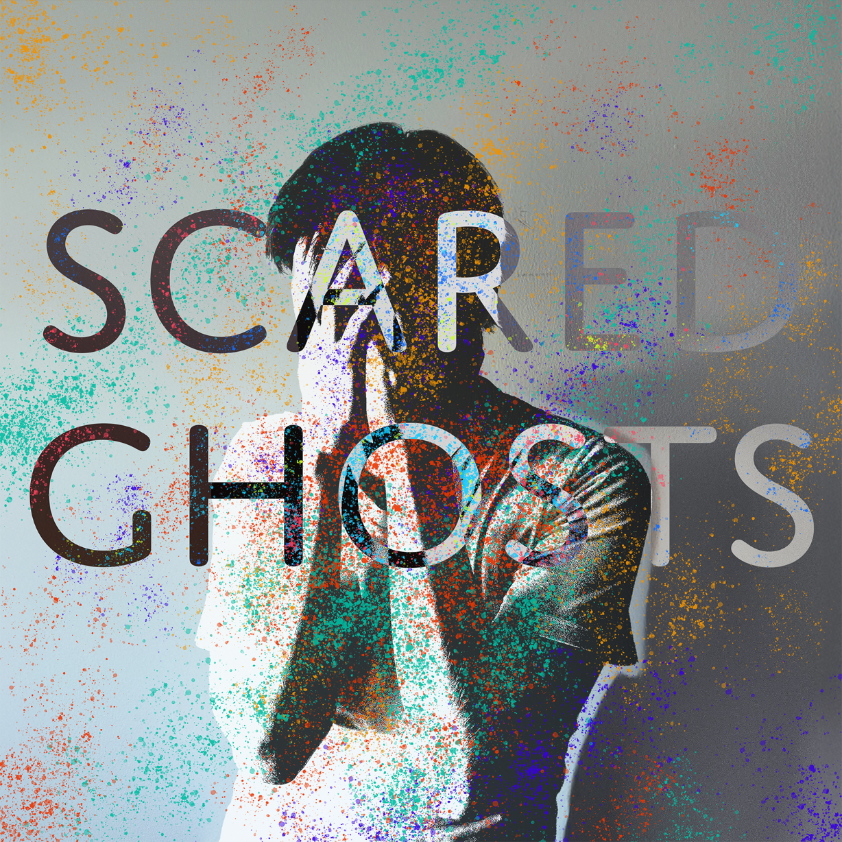 Scared Ghosts EP cover by Silver Magpie